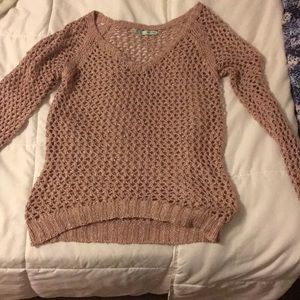 Loose knit sweater